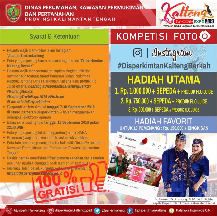 Lomba KTE 2019 Disperkimtan Prov. Kalteng