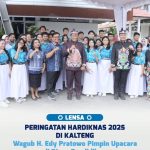 Wakil Gubernur Kalteng Mengikuti Peringatan Hari Pendidikan Nasional 2025