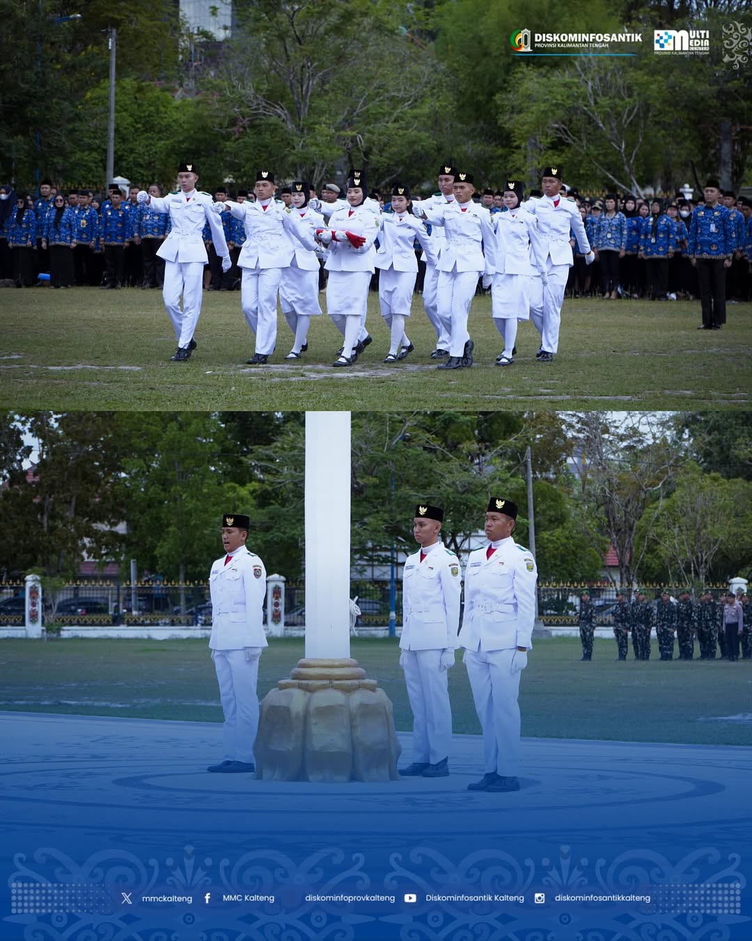 Pemerintah Provinsi Kalimantan Tengah menggelar Upacara Bendera dalam rangka memperingati Hari S (4)