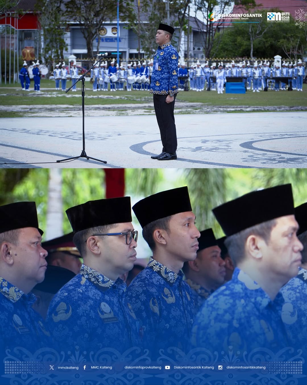 Pemerintah Provinsi Kalimantan Tengah menggelar Upacara Bendera dalam rangka memperingati Hari S (6)