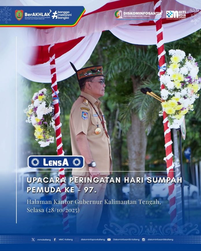 Pemerintah Provinsi Kalimantan Tengah menggelar Upacara Bendera dalam rangka memperingati Hari S