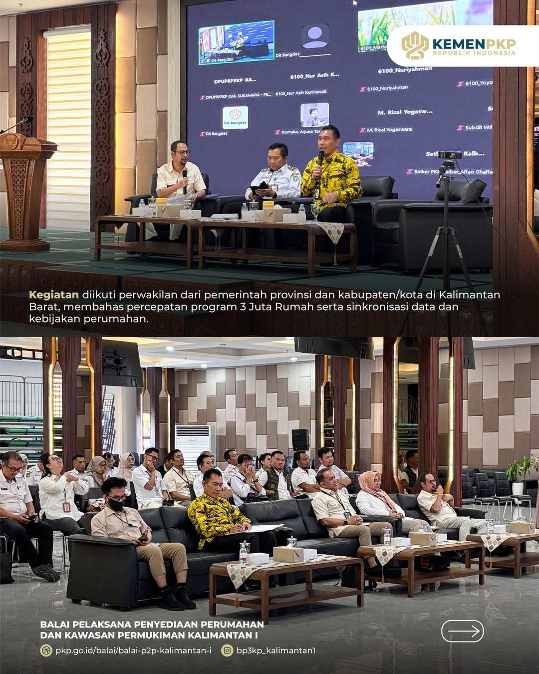 Dalam rangka mempercepat pencapaian Program Nasional Tiga Juta Rumah, Direktorat Jenderal Peruma (2)