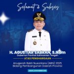 Provinsi Kalimantan Tengah di bawah kepemimpinan Gubernur H. Agustiar Sabran kembali menorehkan