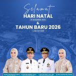 Pemerintah Provinsi Kalimantan Tengah Mengucapkan Selamat Hari Natal 25 Desember 2025 dan Tahun