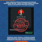 WASPADA HOAKS & PENIPUAN!Masyarakat diimbau untuk lebih berhati-hati terhadap beredarnya nomor W