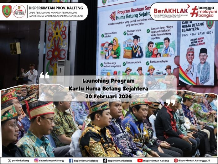 Launching Kartu Huma Betang 200226