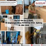 Korvei dan Kerja Bakti Di Lingkup Dinas Perkimtan Prov. Kalteng 1