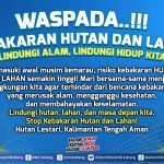 Waspada Risiko Kebakaran Hutan dan Lahan vtron himbauan karhutla.jpg